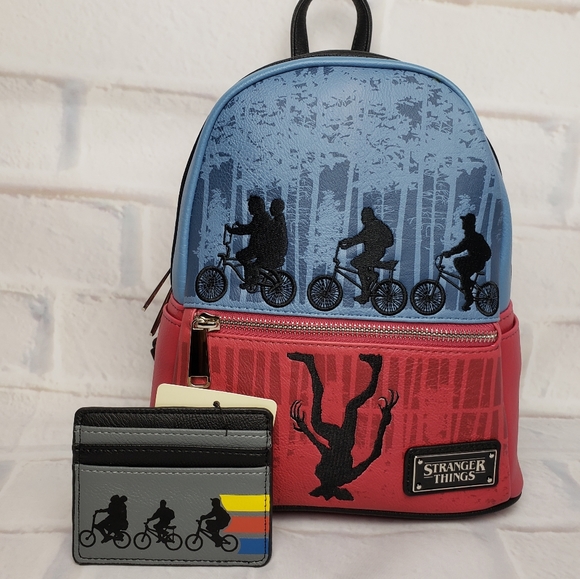 Loungefly Handbags - Loungefly Stranger Things Upside Down Backpack Set